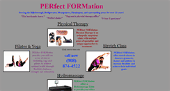Desktop Screenshot of perfectformation.net
